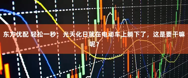 东方优配 轻松一秒：光天化日就在电动车上躺下了，这是要干嘛呢？