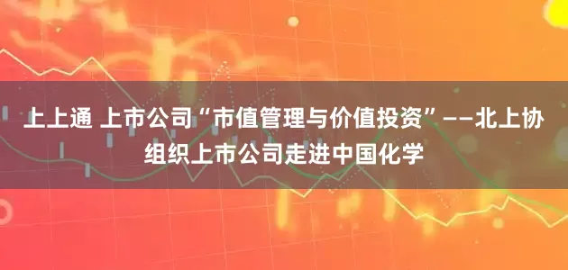 上上通 上市公司“市值管理与价值投资”——北上协组织上市公司走进中国化学